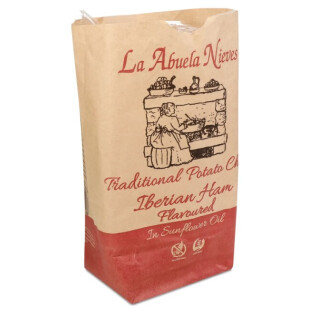 Чипсы La Abuela Nieves со вкусом иберийской ветчины, 150г (8436005950668)