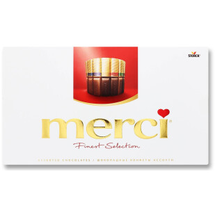 Шоколад Merci ассорти, 400г (4014400900217)
