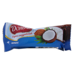 Сырок глазированный Дольче кокос 15%, 36г (4823065711676)