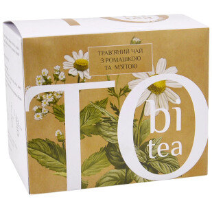 Чай травяной Tobi Ромашка с мятой, 20*2,5г