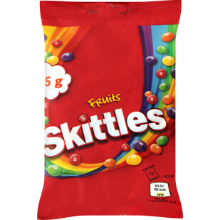 Драже Skittles Фрукты, 95г (4009900510813)