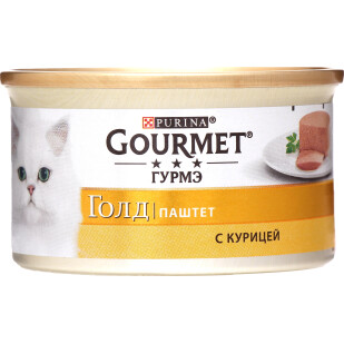 Корм Gourmet Gold паштет с курицы, 85г (7613031381494)