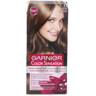 Крем-краска для волос GARNIER Интенсивный Цвет 6.0, шт (3600541135857)
