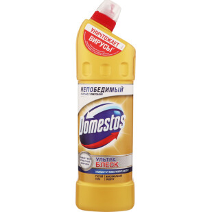 Засіб для чищення унітазу Domestos Ультра блиск, 1000мл (8714100707876)