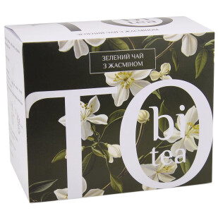 Чай зеленый Tobi с жасмином, 20*2,5г
