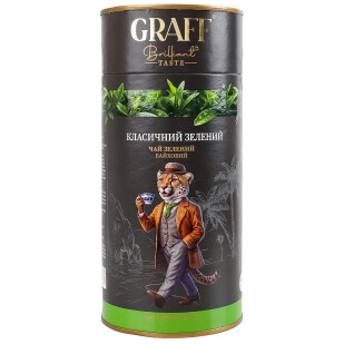 Чай зеленый Graff Классический байховый, 80г (4820279610870)