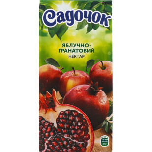 Нектар Садочок яблочно-гранатовый, 0,95л (4823063110273)