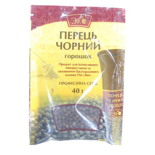Перец черный Эко горошек, 40г (4820132703466)