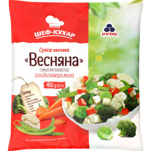 Смесь овощная Рудь Весенняя, 400г (5903154545623)
