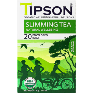 Смесь травяная Tipson Slimming Tea, 20*1,5г/уп (4792252940918)