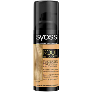 Спрей Syoss тонирующий русый, 120мл (4015100204810)
