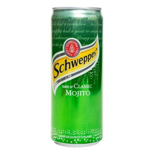 Напиток Schweppes Classic Mojito ж/б, 0,33л (5449000171351)