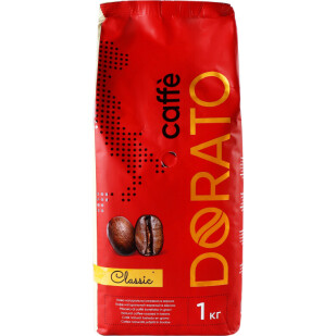 Кава в зернах Dorato Classic, 1кг (8019650004568)