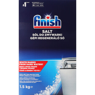 Сіль для посудомийних машин Finish Calgonit, 1,5кг (8594002682736)