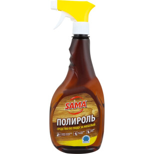 Средство Sama Полироль по уходу за мебелью, 500мл (4820020267209)