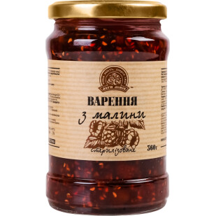 Варення Дари Ланів малинове, 360г (4820039711373)