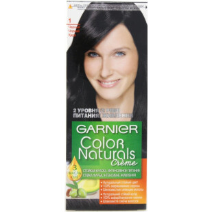 Краска для волос Garnier Color Naturals 1 Черный, шт (3600540676719)