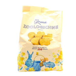 Печенье Грона Зоологическое, 250г (4820156631042)