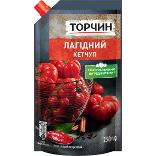 Кетчуп Торчин ніжний д/п, 250г (4820001316063)