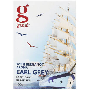 Чай чорний Gr@ce! Earl Grey листовий, 100г (5060207692649)