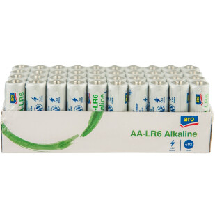 Набір батарейок Aro AA-LR6, 40шт/уп