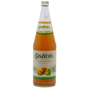 Сок Galicia яблочный прямого отжима, 1л (4820151000010)