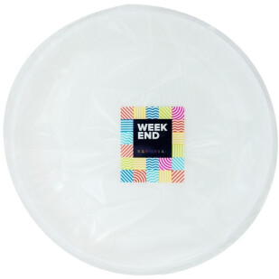 Тарелка Weekend пластиковая 205мм, 10шт/уп (4820057100272)