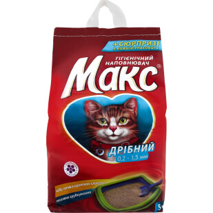 Наповнювач гігієнічний Макс мілкий, 5кг (4820071361611)