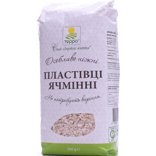 Хлопья ячменные Терра быстрого приготовления, 500г (4820015735027)