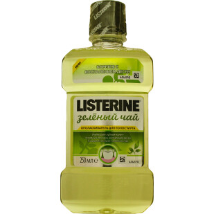 Ополаскиватель для рта Listerine Зеленый чай, 250мл (3574661253398)