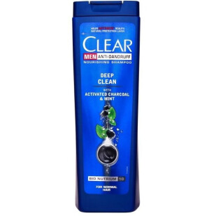 Шампунь мужской Clear vita ABE Глубокое очищение, 400мл (8710908612282)