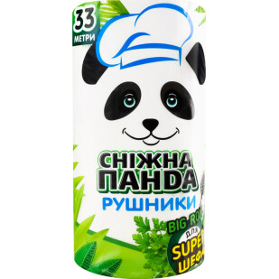 Рушники паперові Сніжна панда Big Roll 2-шарові, шт (4823019010978)