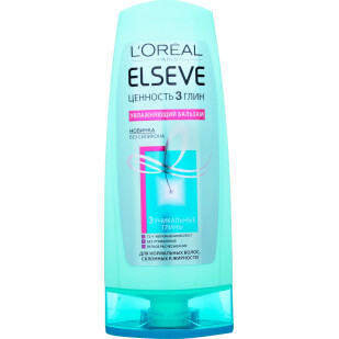 Бальзам L'Oreal Ценность 3-х глин увлажняющий, 200мл (3600523366187)