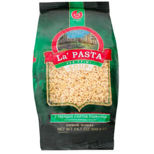 Изделия макаронные La Pasta суповые звездочки, 400г (4820211661021)