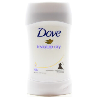 Антиперспирант карандаш Dove Невидимый, 40мл (8690637561061)