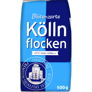 Пластівці вівсяні Kolln мілкого помелу, 500г (4000540000108)