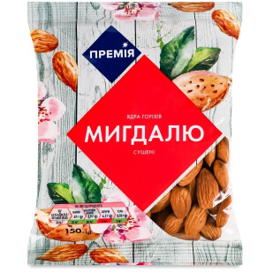 Мигдаль Премія ядра смажені, 150г (4823096425238)