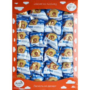 Кекс Жако зі згущеним молоком, 2,6кг/ящ