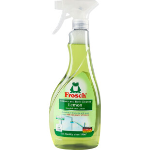 Засіб чистячий Frosch Лимон для ванни і душу, 500мл (4001499180057)