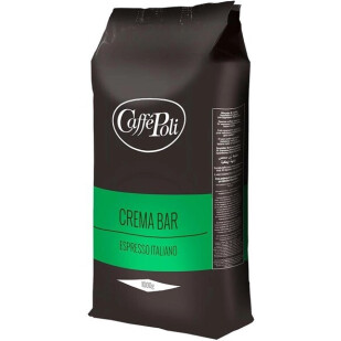Кофе в зернах Poli Crema Bar, 1кг (8019650000348)