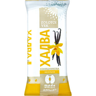 Халва Золотой Век ванильная, 270г (4820026700106)