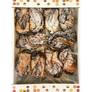 Слойка Марсе коса с маком, 1,2кг/ящ