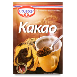 Какао-порошок Dr.Oetker, 50г (5941132006254)