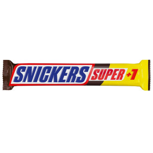 Батончик Snickers Super с арахисом в молочном шоколаде, 112,5г (5900951261060)