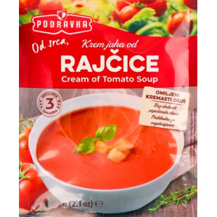 Крем-суп Podravka томатний, 60г (3850104274619)