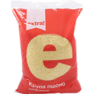 Крупа пшено Extra!, 1кг (4823096407180)