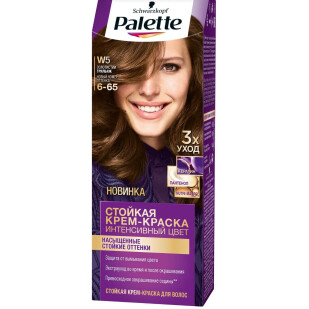 Краска для волос W5 Золотистый грильяж Palette, шт (3838824188928)