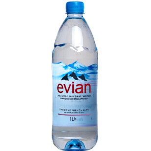 Вода минеральная Evian, 1л (3068320011066)