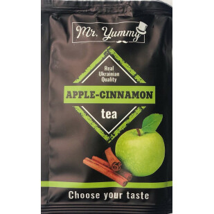 Чай концентрированный Mr. Yummy со вкусом яблока и корицы, 50г