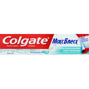 Паста зубная Colgate Макс Блеск, 50мл (6920354805844)